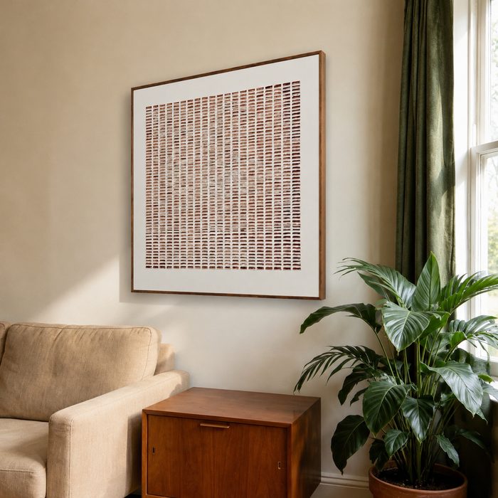 Terracotta Thread Matrix oil painting view 6
