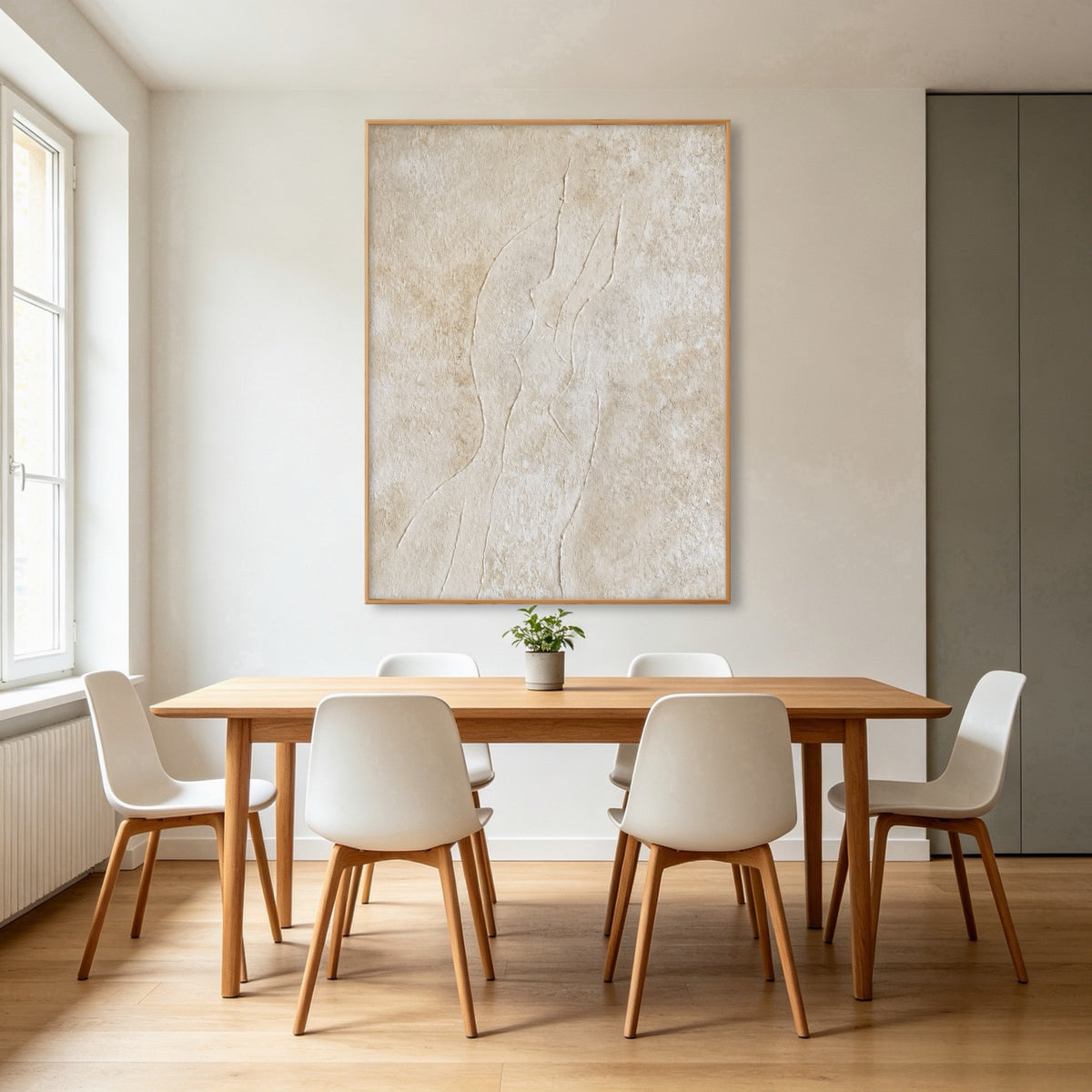 Time Worn Surface — vertical wabi-sabi art, view 3