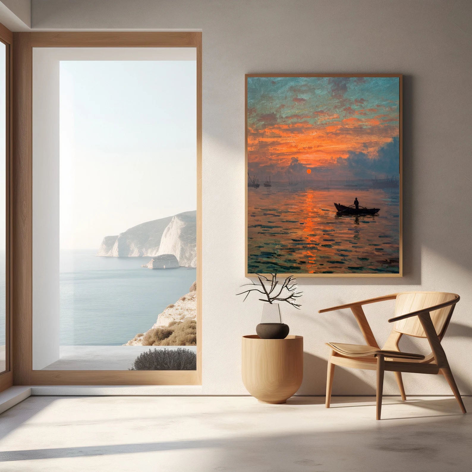 Impressionist Sunset Art | Vivid Radiance