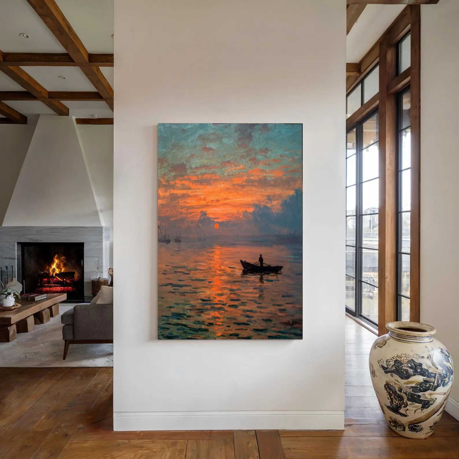 Impressionist Sunset Art | Vivid Radiance
