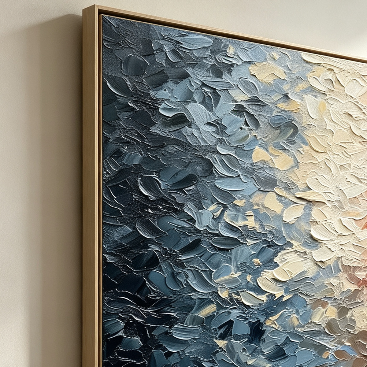 Textured & Impasto Art｜Tide Warm Shift